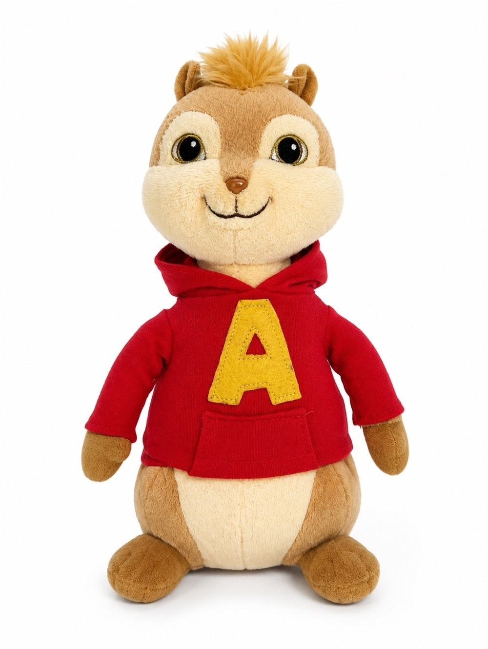 Ty Beanie Babies Alvin & The Chipmunks Plush Stuffed Animal Red Hoodie Toy